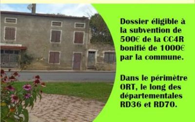 OPÉRATION  « RÉNOVATION DES FAÇADES »